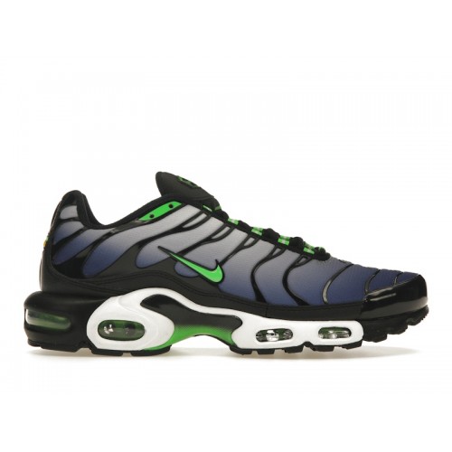 Кроссы Nike Air Max Plus Icons Deep Royal Scream Green - мужская сетка размеров