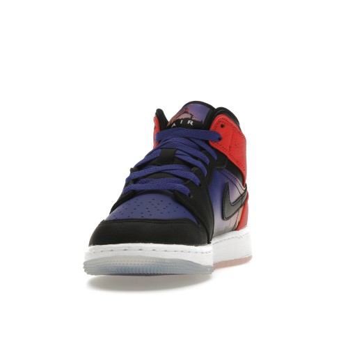 Кроссы Jordan 1 Mid SS Skyline (GS) - подростковая сетка размеров