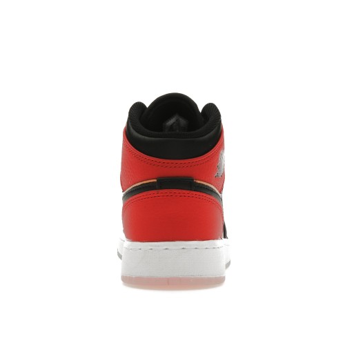 Кроссы Jordan 1 Mid SS Skyline (GS) - подростковая сетка размеров