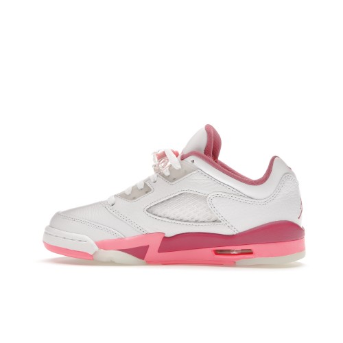 Кроссы Jordan 5 Retro Low Crafted For Her Desert Berry (GS) - подростковая сетка размеров