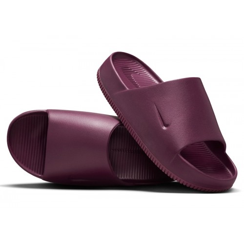 Nike Calm Slide Bordeaux (W) - женская сетка размеров