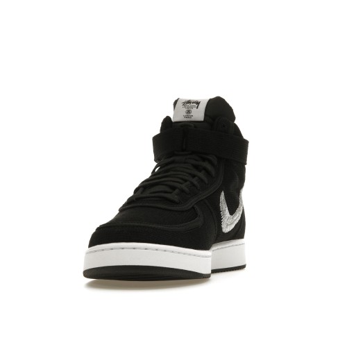 Кроссы Nike Vandal High Stussy Black - мужская сетка размеров