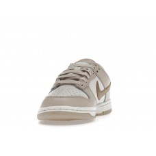 Женские Nike Dunk Low Phantom Metallic Gold (W)