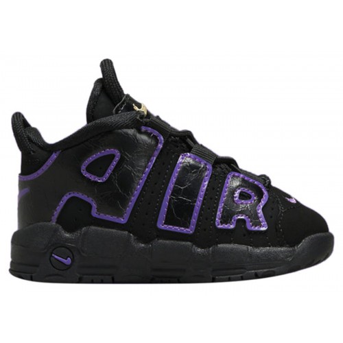 Кроссы Nike Air More Uptempo Action Grape (TD) - детская сетка размеров