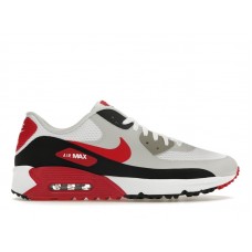 Кроссовки Nike Air Max 90 Golf White Black University Red