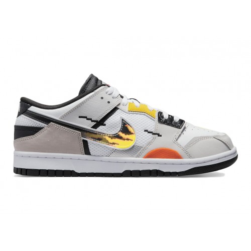 Кроссы Nike Dunk Low Scrap Mighty Swooshers - мужская сетка размеров