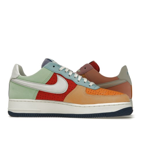 Кроссы Nike Air Force 1 Low Puerto Rico Boricua - мужская сетка размеров