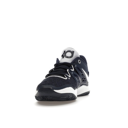 Кроссы Nike KD 15 TB Midnight Navy (White Tongue) - мужская сетка размеров