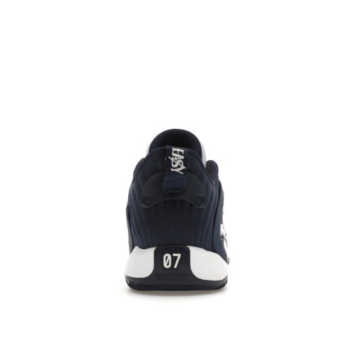 Кроссы Nike KD 15 TB Midnight Navy (White Tongue) - мужская сетка размеров