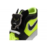 Малышам Jordan 1 Low Alt SE Black Cat Volt (TD)