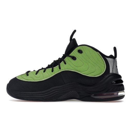 Кроссы Nike Air Penny 2 Stussy Vivid Green Black - мужская сетка размеров