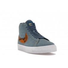 Кроссовки Nike SB Blazer Mid QS Supreme Denim