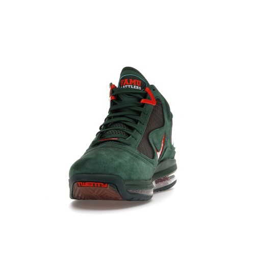 Кроссы Nike LeBron 7 FAMU Gorge Green - мужская сетка размеров