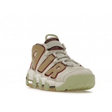 Женские кроссовки Nike Air More Uptempo Light Bone Alligator (W)