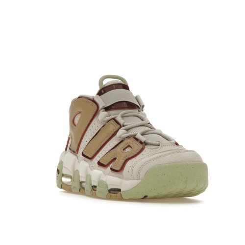 Кроссы Nike Air More Uptempo Light Bone Alligator (W) - женская сетка размеров