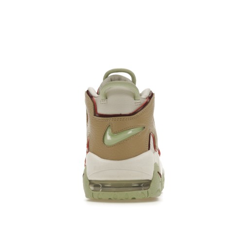 Кроссы Nike Air More Uptempo Light Bone Alligator (W) - женская сетка размеров