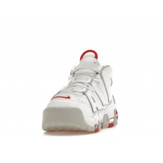 Кроссовки Nike Air More Uptempo 96 White Grey Fog University Red
