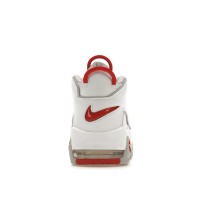 Кроссовки Nike Air More Uptempo 96 White Grey Fog University Red