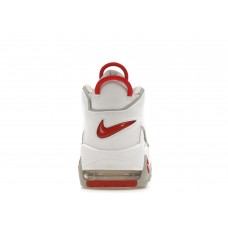Кроссовки Nike Air More Uptempo 96 White Grey Fog University Red