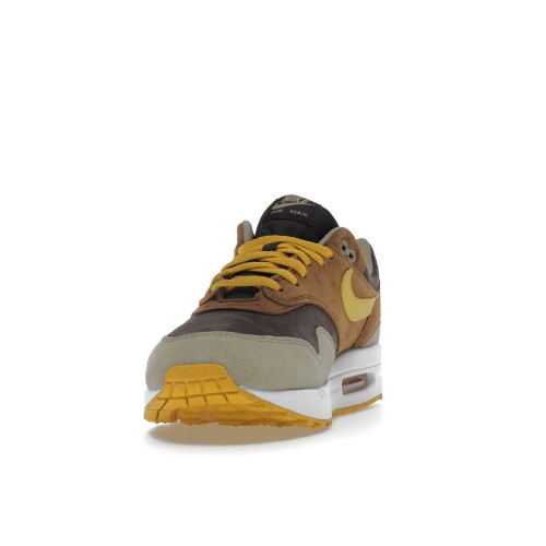 Кроссы Nike Air Max 1 PRM Duck Pecan Yellow Ochre - мужская сетка размеров