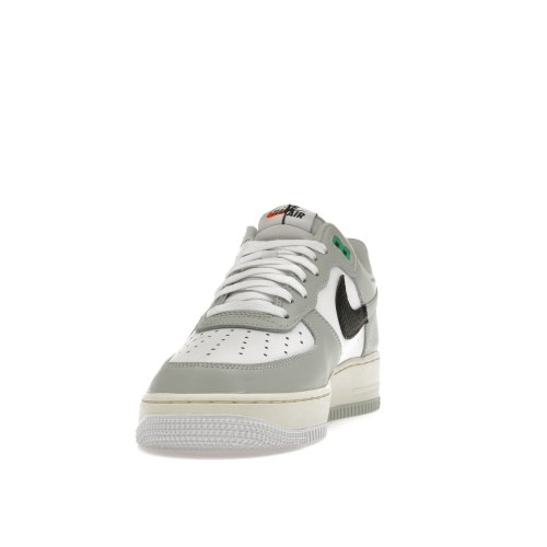 Кроссы Nike Air Force 1 Low 07 LV8 Split Light Silver - мужская сетка размеров