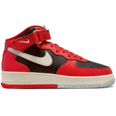 Кроссовки Nike Air Force 1 Mid LV8 Split Black Red