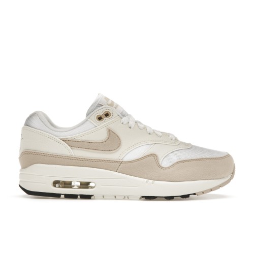 Кроссы Nike Air Max 1 Pale Ivory Sanddrift (W) - женская сетка размеров