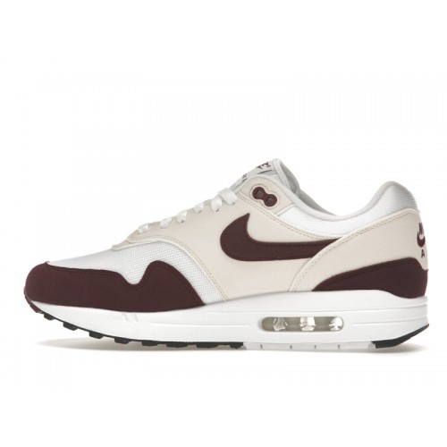 Nike Wmns Air Max 1 Night Maroon - женская сетка размеров
