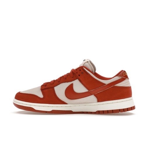 Кроссы Nike Dunk Low LX Light Orewood Brown Rugged Orange (W) - женская сетка размеров