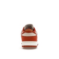 Женские кроссовки Nike Dunk Low LX Light Orewood Brown Rugged Orange (W)