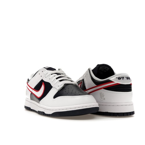 Кроссы Nike Dunk Low Houston Comets Four-Peat (W) - женская сетка размеров