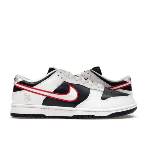 Кроссы Nike Dunk Low Houston Comets Four-Peat (W) - женская сетка размеров