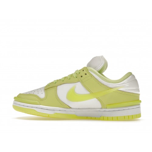 Кроссы Nike Dunk Low Twist Light Lemon Twist (W) - женская сетка размеров