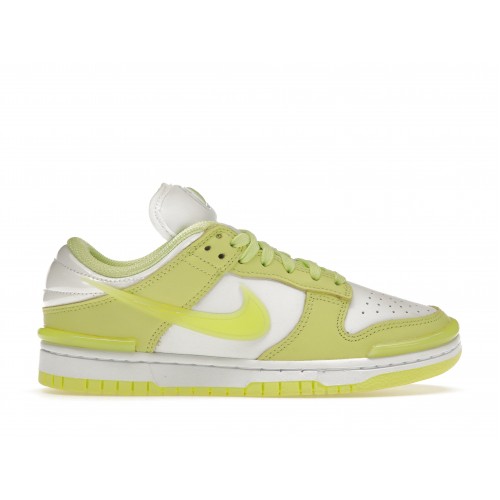 Кроссы Nike Dunk Low Twist Light Lemon Twist (W) - женская сетка размеров