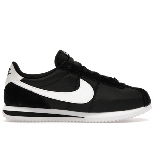 Nike Cortez Nylon Black White (W) - женская сетка размеров