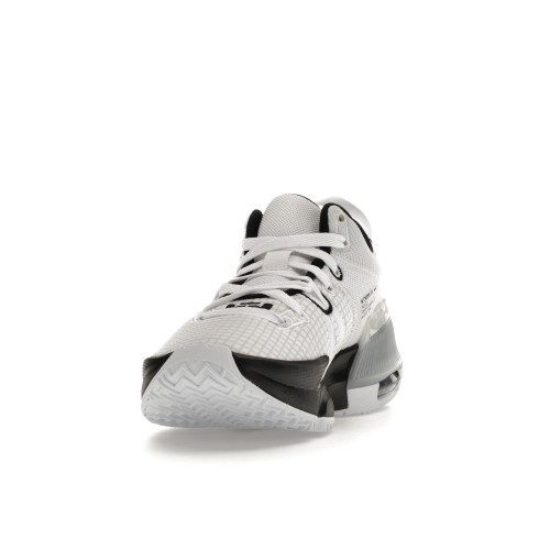 Кроссы Nike LeBron Witness 7 TB White Black - мужская сетка размеров