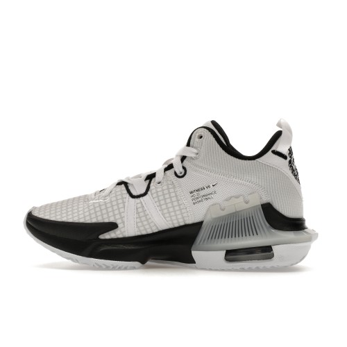 Кроссы Nike LeBron Witness 7 TB White Black - мужская сетка размеров