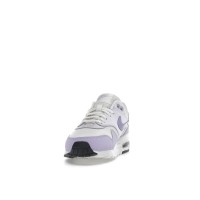 Подростковые Nike Air Max 1 Platinum Tint Barely Grape Black Hydrangeas (GS)