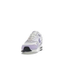 Подростковые Nike Air Max 1 Platinum Tint Barely Grape Black Hydrangeas (GS)