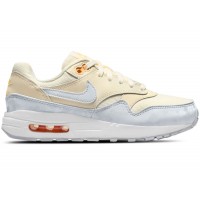 Подростковые Nike Air Max 1 Pale Ivory Football Grey (GS)
