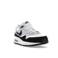Подростковые Nike Air Max 1 White Black (GS)