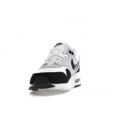 Подростковые Nike Air Max 1 White Black (GS)