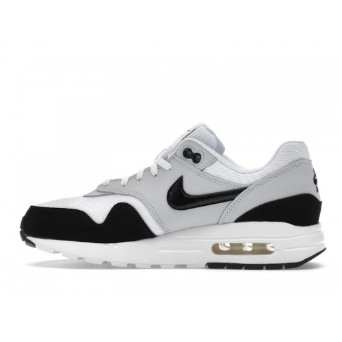 Nike Air Max 1 GS White Black - подростковая сетка размеров