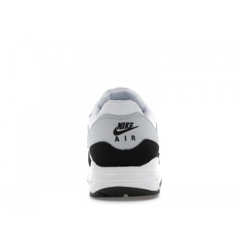 Nike Air Max 1 GS White Black - подростковая сетка размеров