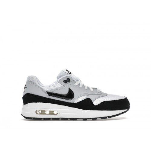 Nike Air Max 1 GS White Black - подростковая сетка размеров