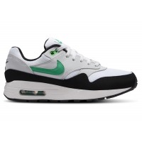 Подростковые Nike Air Max 1 White Stadium Green (GS)