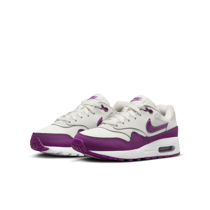 Nike Air Max 1 GS White Viotech - подростковая сетка размеров Nike Air Max 1 GS White Viotech - подростковая сетка размеров