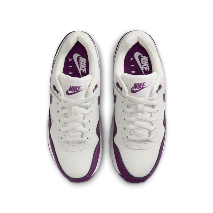 Nike Air Max 1 GS White Viotech - подростковая сетка размеров Nike Air Max 1 GS White Viotech - подростковая сетка размеров