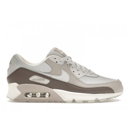 Кроссы Nike Air Max 90 Photon Dust Light Iron Ore - мужская сетка размеров