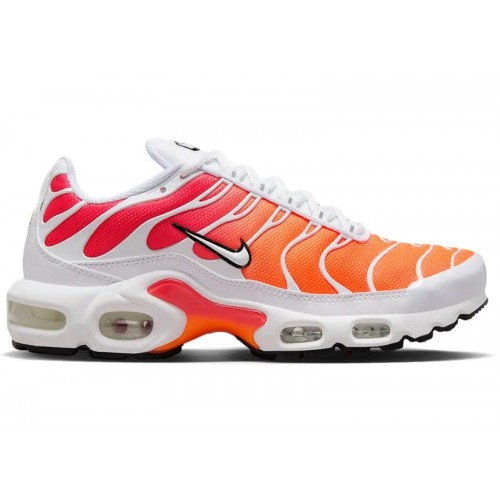 Кроссы Nike Air Max Plus White Sunrise (W) - женская сетка размеров